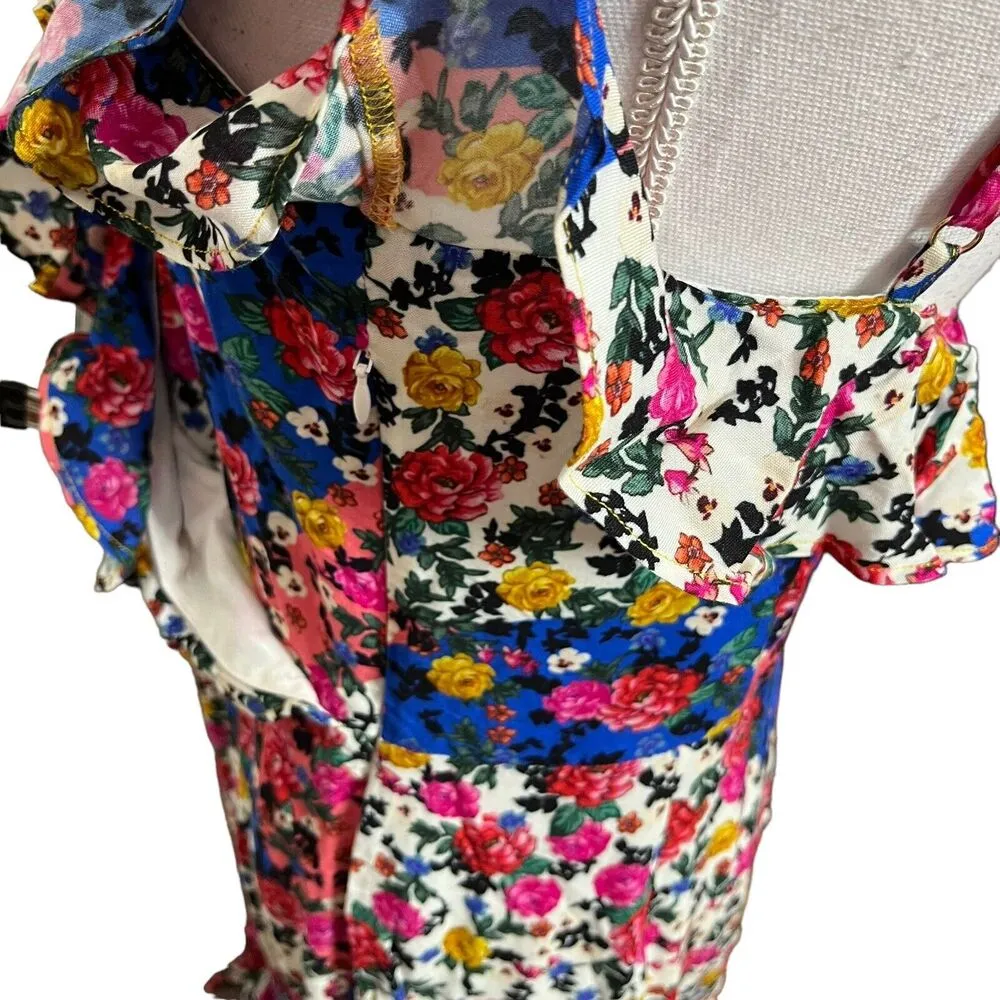 Majorelle NWT Nolita Midi Dress Women’s Size XL Floral Adjustable Strap - Image 6