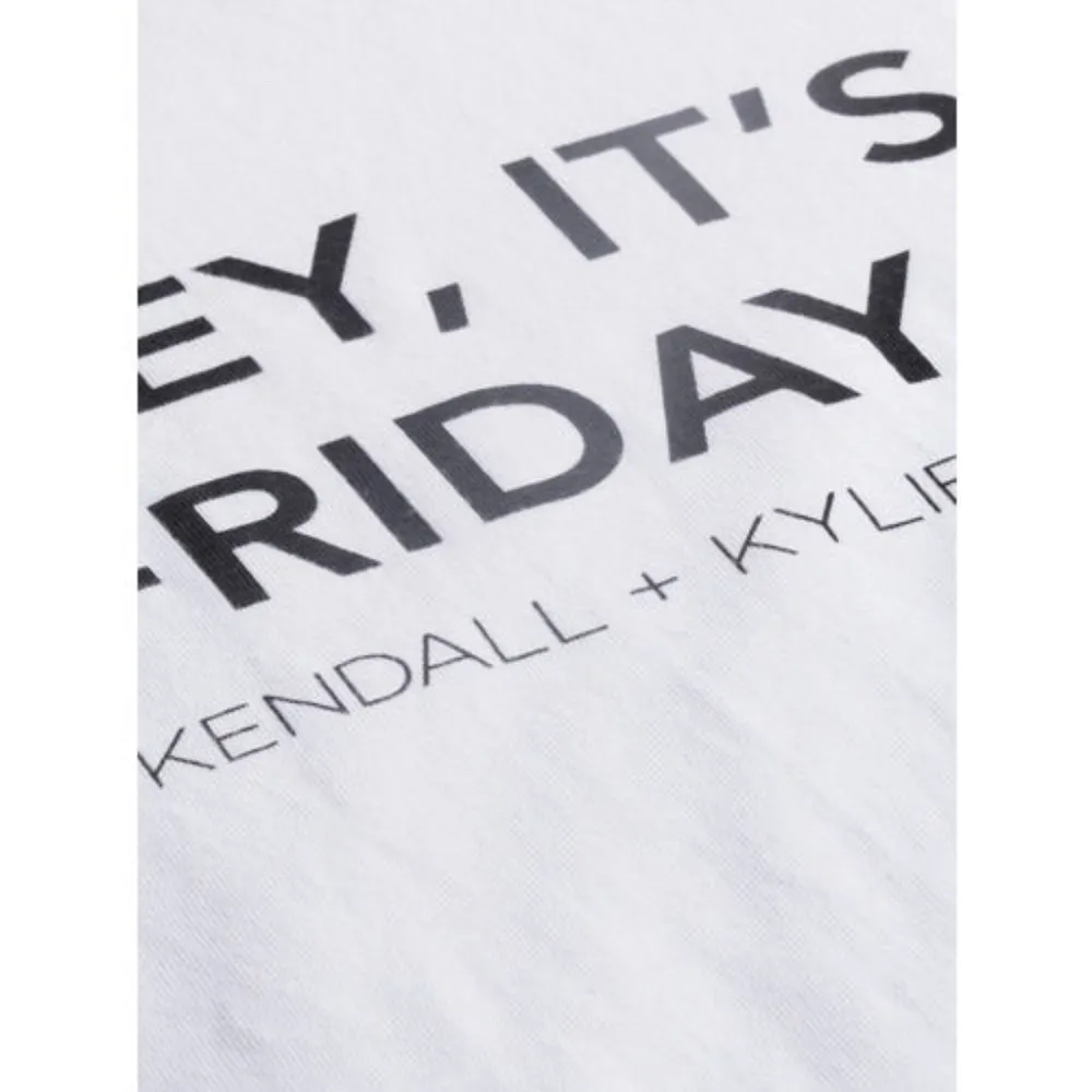 NWT Kendall + Kylie Hey It's Friday Tee - Image 2