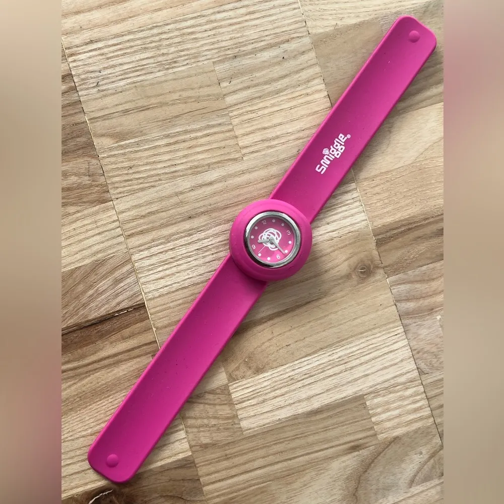 Fashion Watch Smiggle Brand Slap Wrist Watch Pink - Image 3