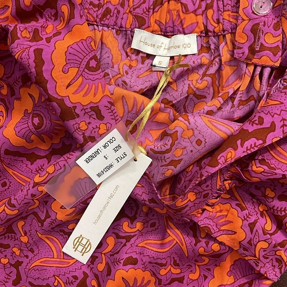 HOUSE OF HARLOW Flutter Sleeves
Tiered Cottagecore Prairie Boho Dress - Image 4