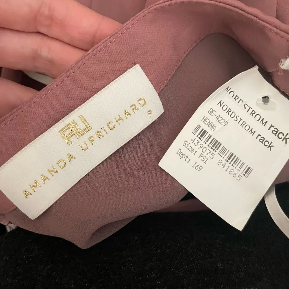 AMANDA UPRICHARD MOONLIGHT JUMPSUIT in henna - Image 4