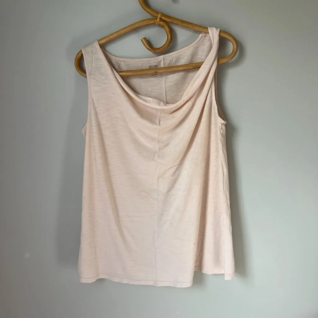 Eileen Fisher Sleepwear by Garnet Hill Light Pink Pajama Set Women's Small - Image 6