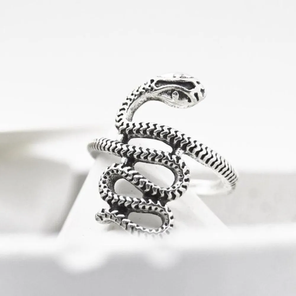 Silver Snake Ring - Image 2