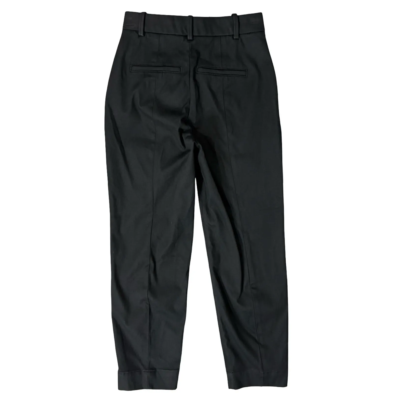 Spanx Black Stretch Belt Loops Twill Slim Straight Pants size XS Petite NEW Tags - Image 7