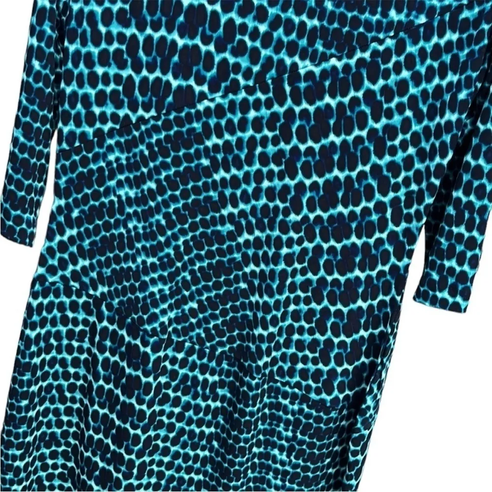 NWT Calvin Klein Spotted Print 3/4 Sleeve Dress - Image 3