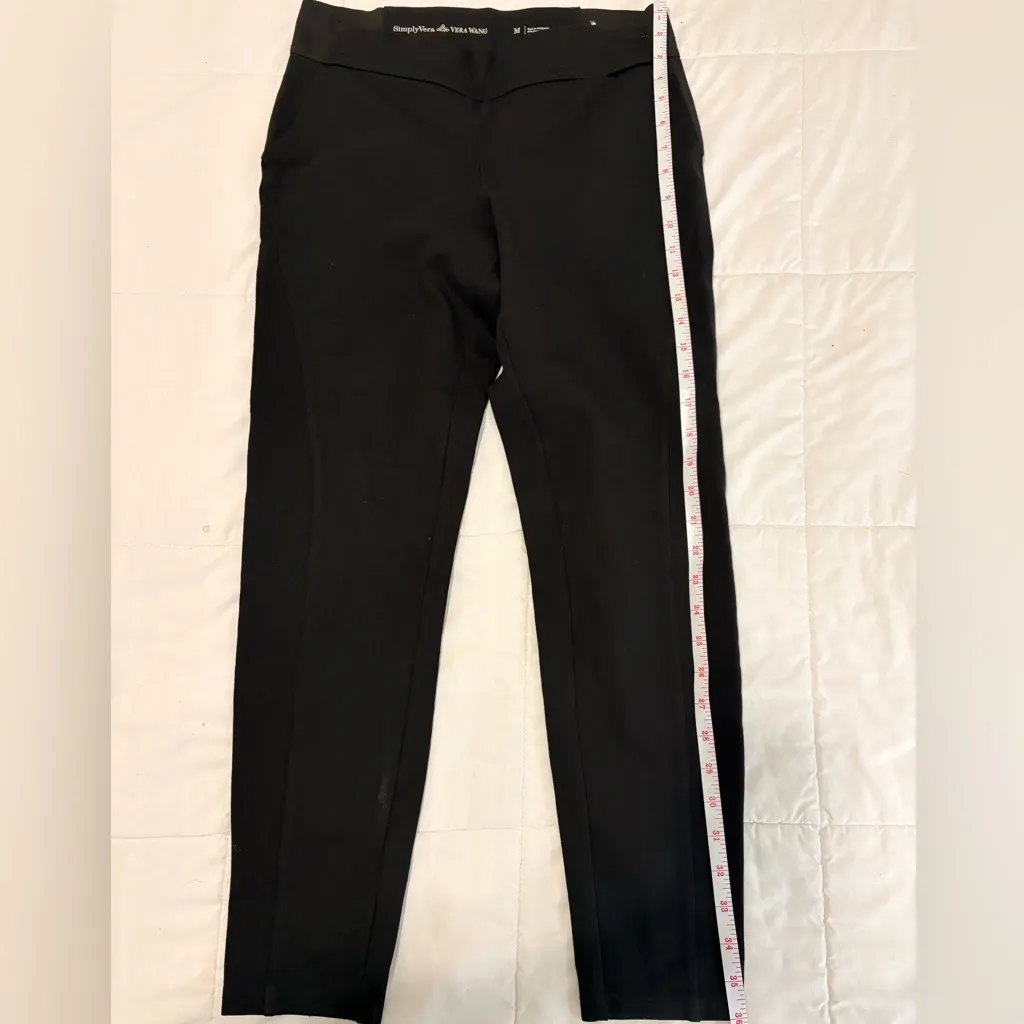 Simply Vera Vera Wang Black Skinny Pants - Image 4