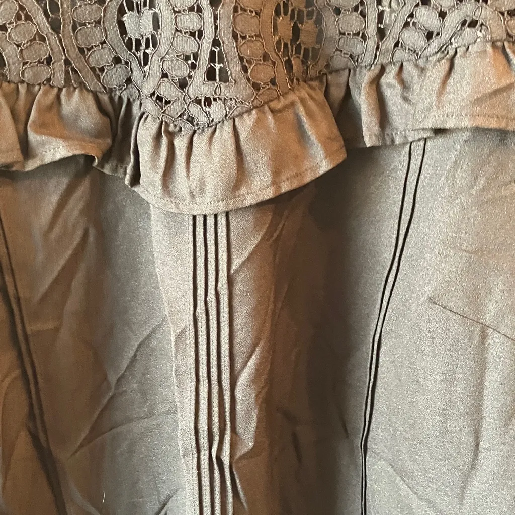 Eloquii Intricate Black Lace Blouse 18 - Image 4