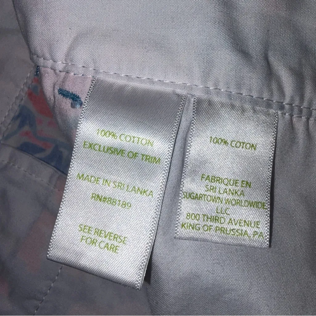 Lilly Pulitzer The Buttercup Scalloped Twill Shorts in Bay Blue Pop Pop Glow 14 - Image 10