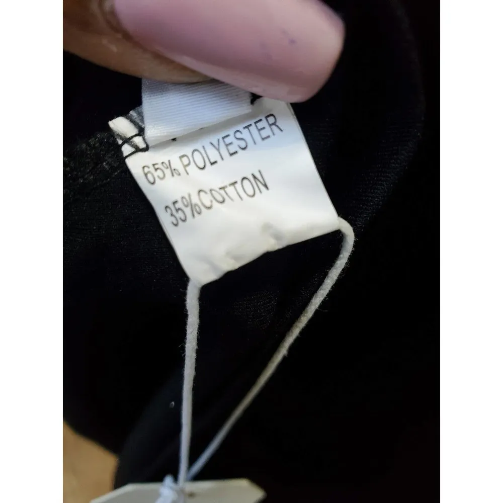 Astra Signature Women Black Rayon Round Neck Long Sleeve Knee Length Dress 20 Size undefined - Image 10