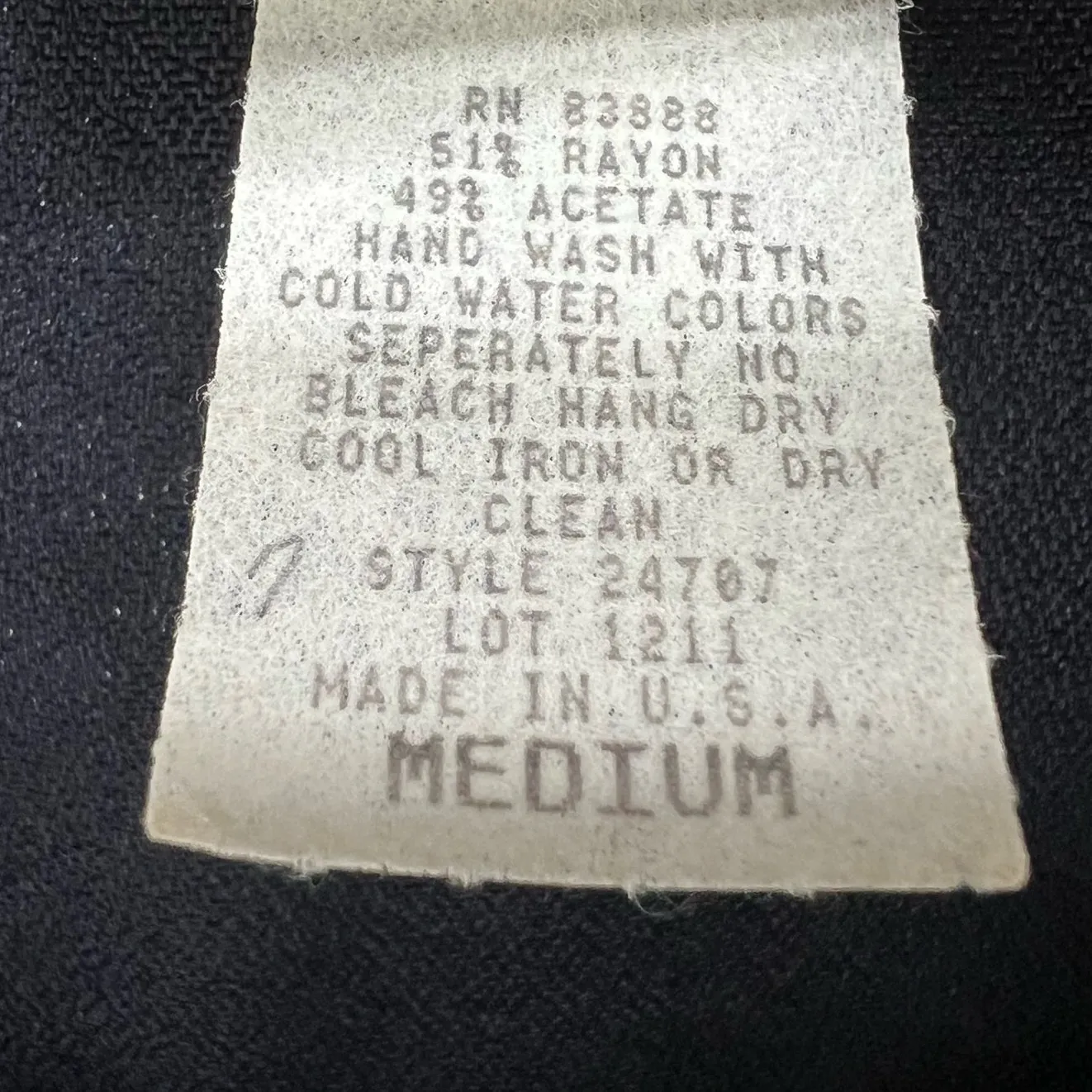 Vintage Connie Choi Dress Womens M Black Fish Shell Nautical Resort Coconut Girl Size M - Image 14