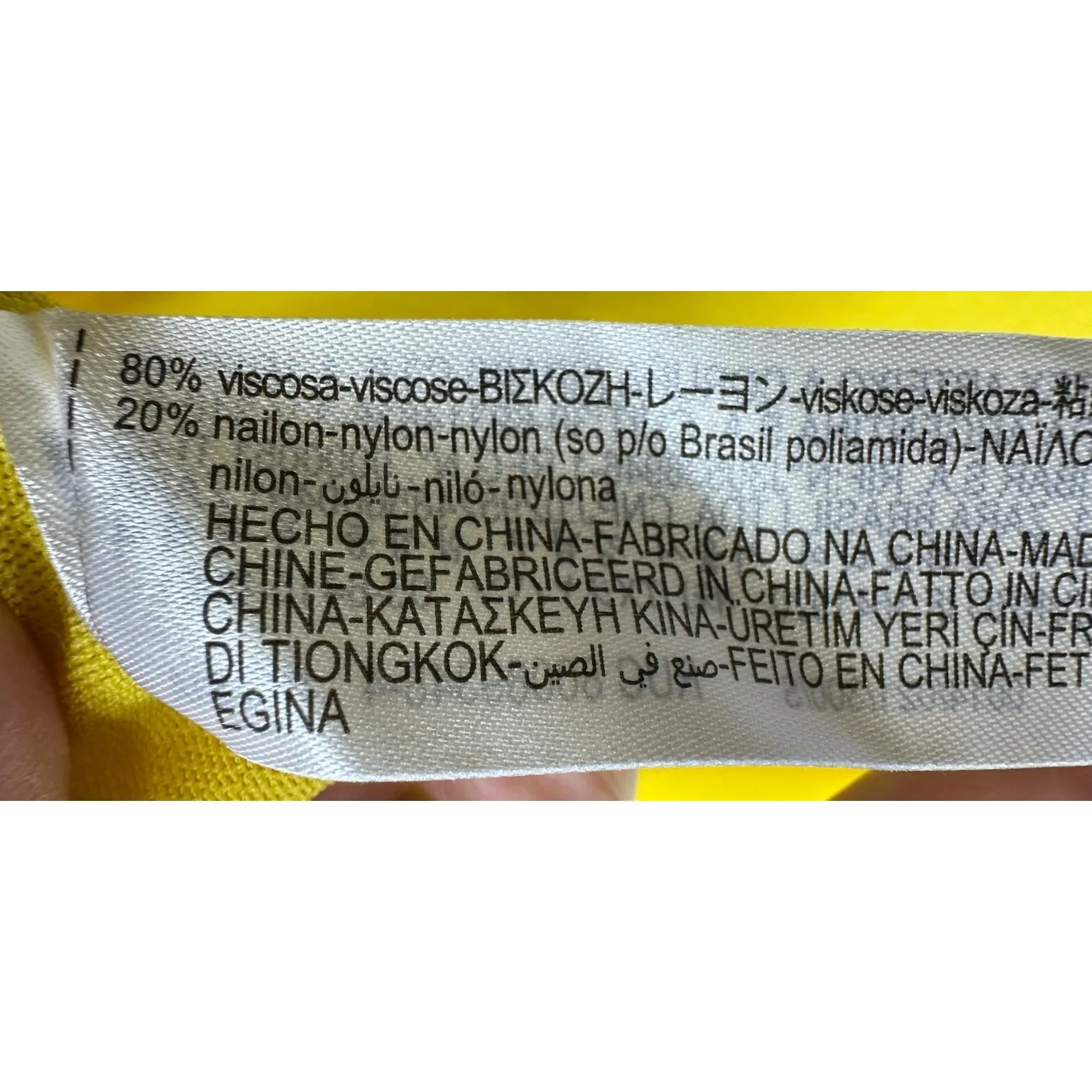 Zara New Women's Yellow Casual‎ Dress Small Sleeveless New - Image 4