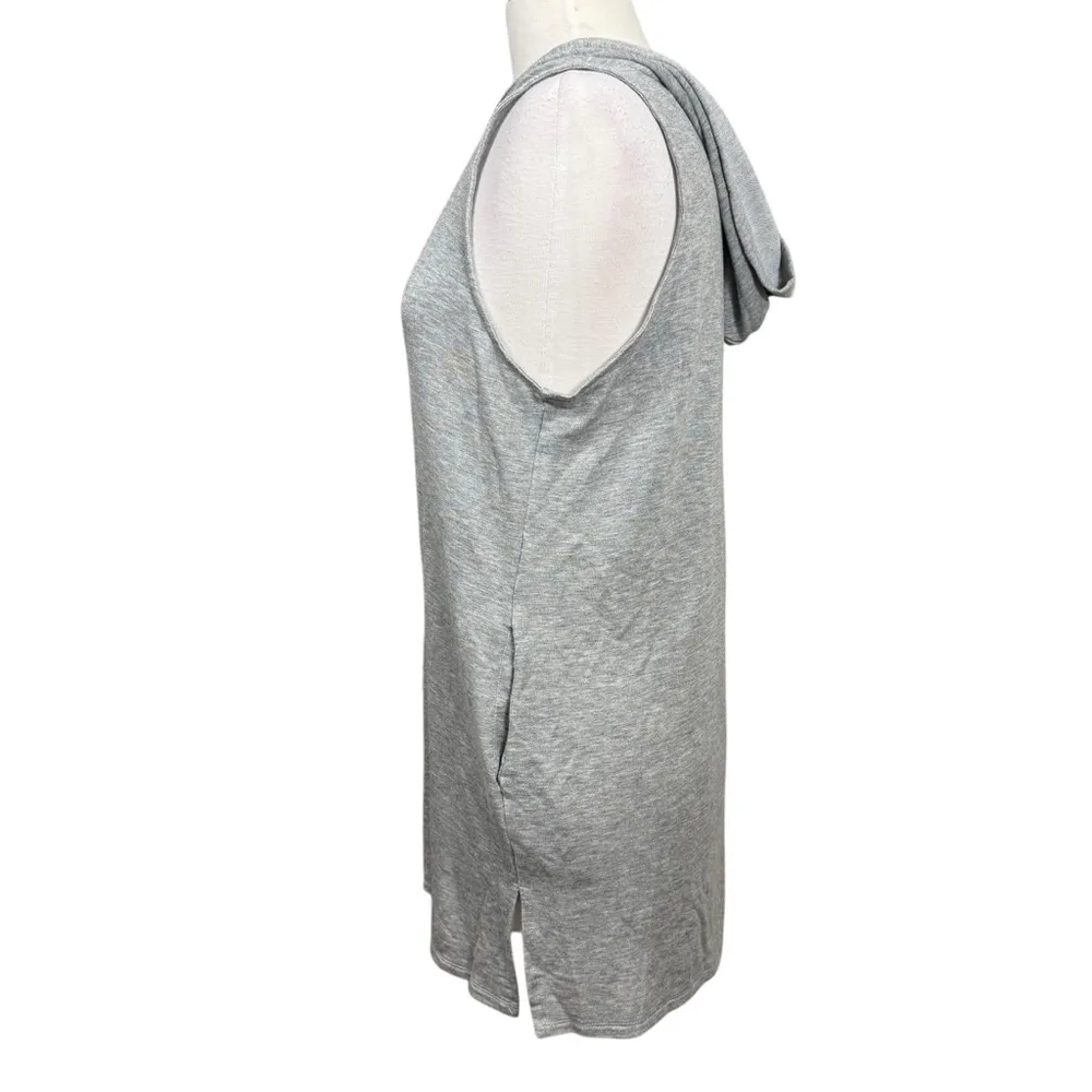 Tresics Beach Hoodie Dress, Grey, L Gray Size L - Image 4
