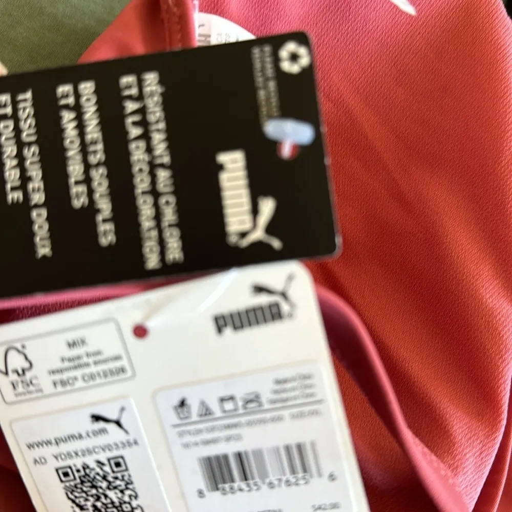 NWT PUMA Women's Triangle Bikini Top & Bottom Swimsuit Set - Image 8