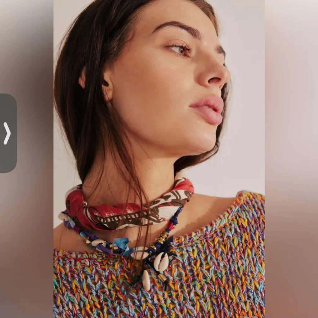 NWT Free People Ariana Ost Alpha Choker Necklace New Jewelry - Image 4