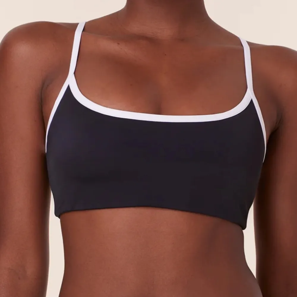 Andie‎ x Mindy Camp Bikini Set Dolphin Top Bells Bottom Black XS NWT - Image 13