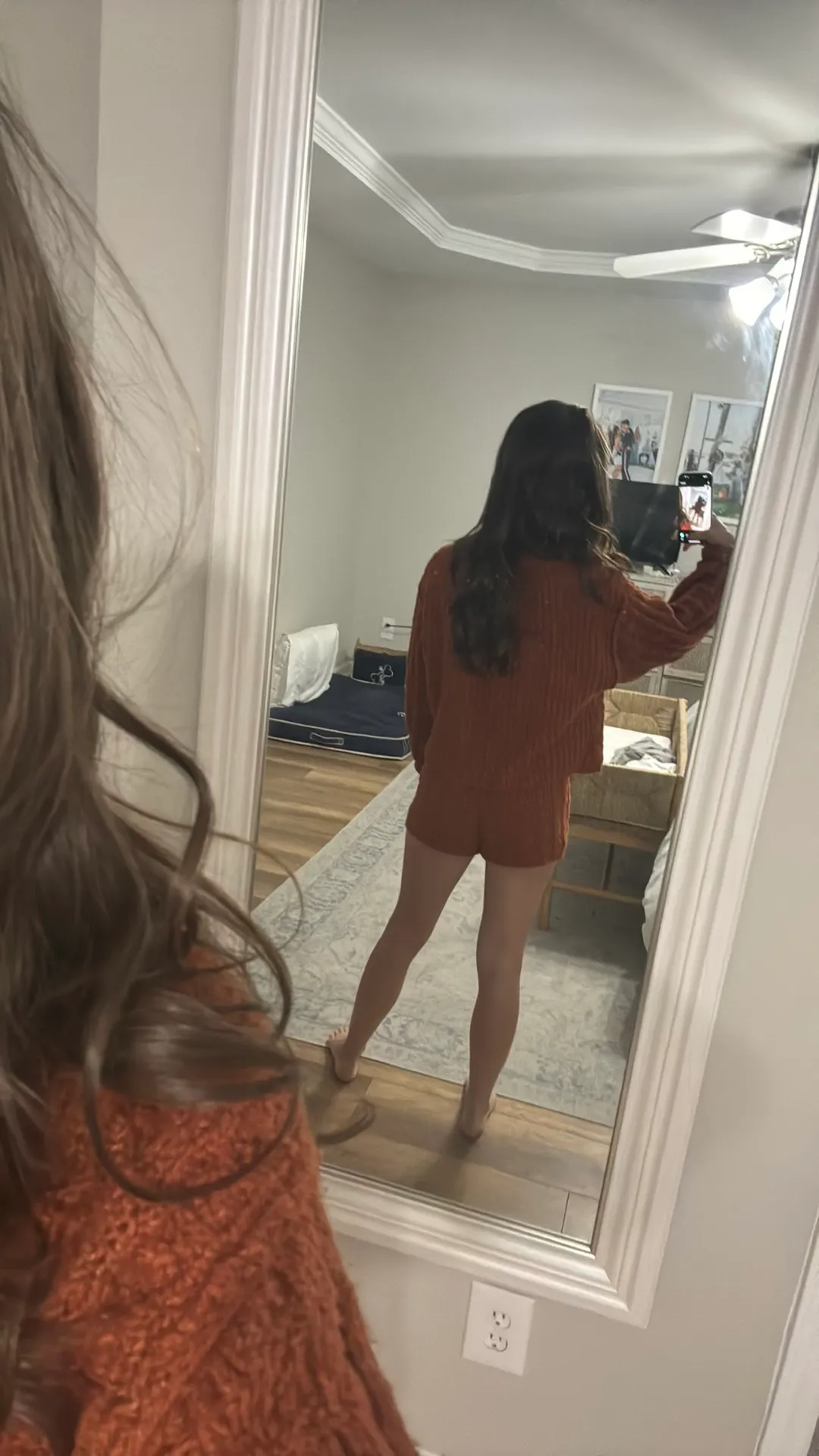 Love Tree Burnt Orange Sweater Set - Image 3