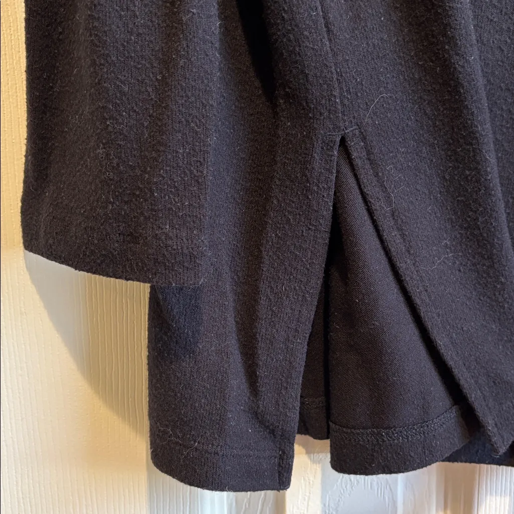 Loft | Black Basic Comfy Cowl Neck Sweater Size Large - Image 3