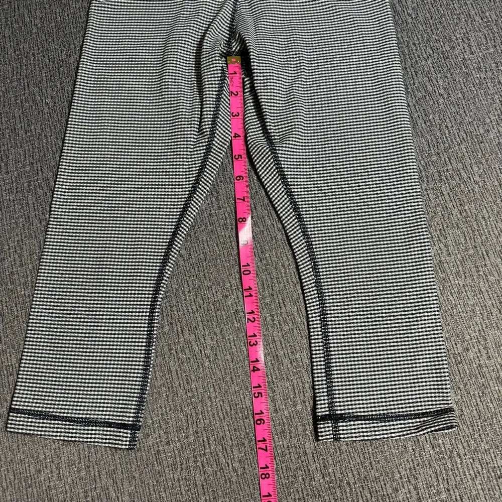 Lululemon Wunder Under Crop Gingham Plaid Leggings - Image 16