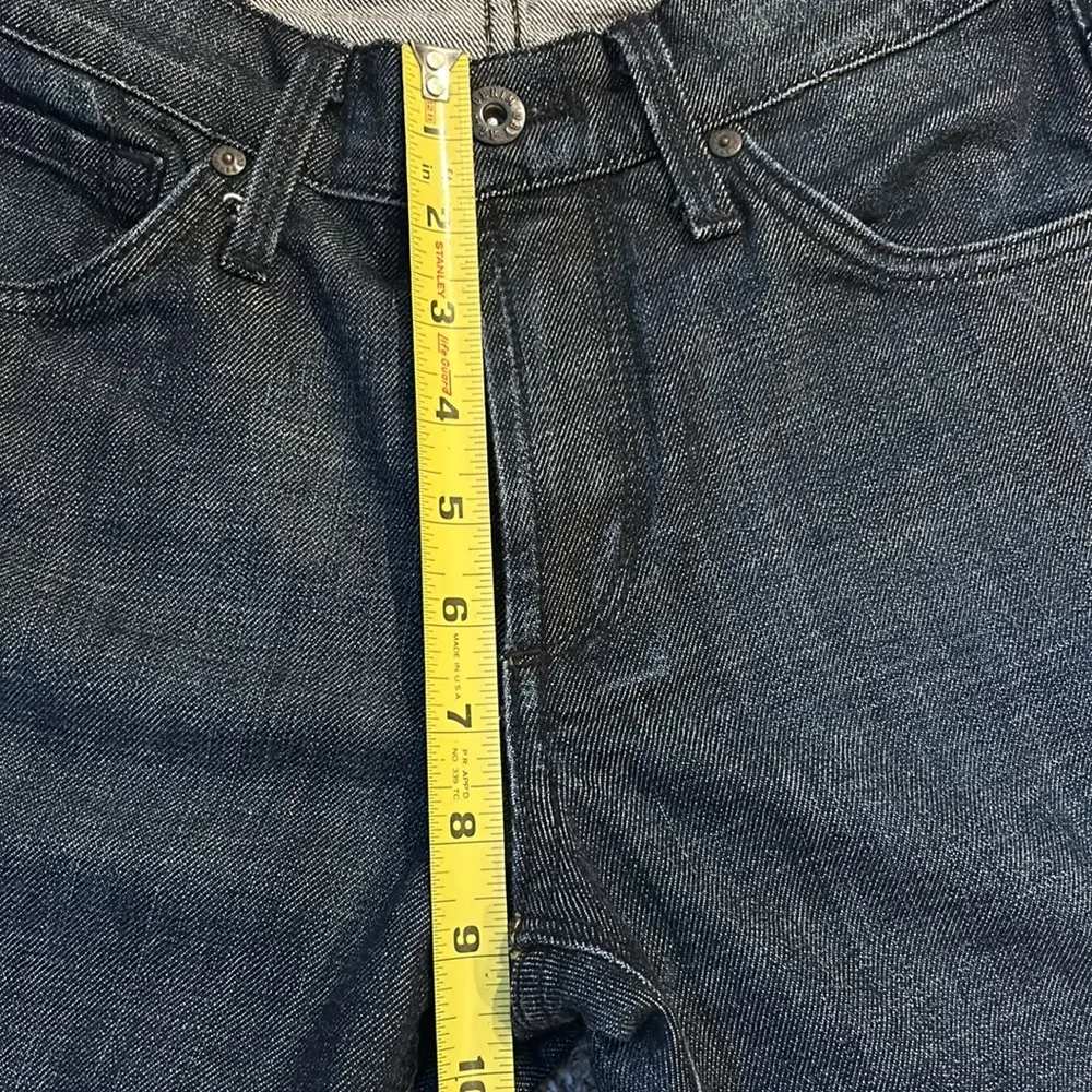 Dry Aged Denim James Jeans Boot Cut Sz 27 - Image 9