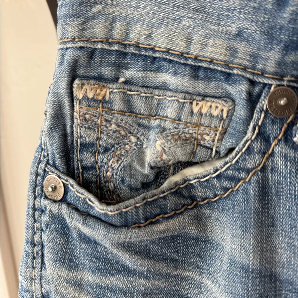 Buckle Big Star Orion Low Rise Embellished Western Bootcut Denim Jeans Size 29R - Image 9