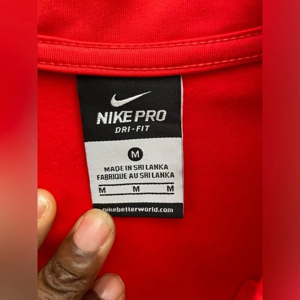 NIKE Pro Dri-Fit zip Up Sweatshirt/ Hoodie - Image 9