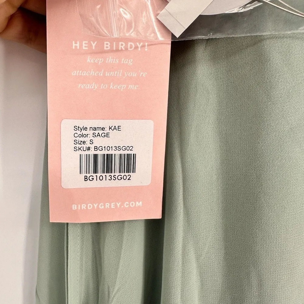 Birdy Grey Women's Dress Sage Size Small Bridesmaids Wedding Prom Party Dress‎ - Image 10