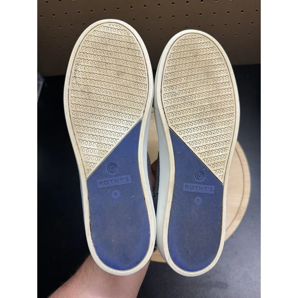 Rothy's Anchor Knit The Original Slip On Sneakers Comfort Shoes • Women's Size 8 - Image 6