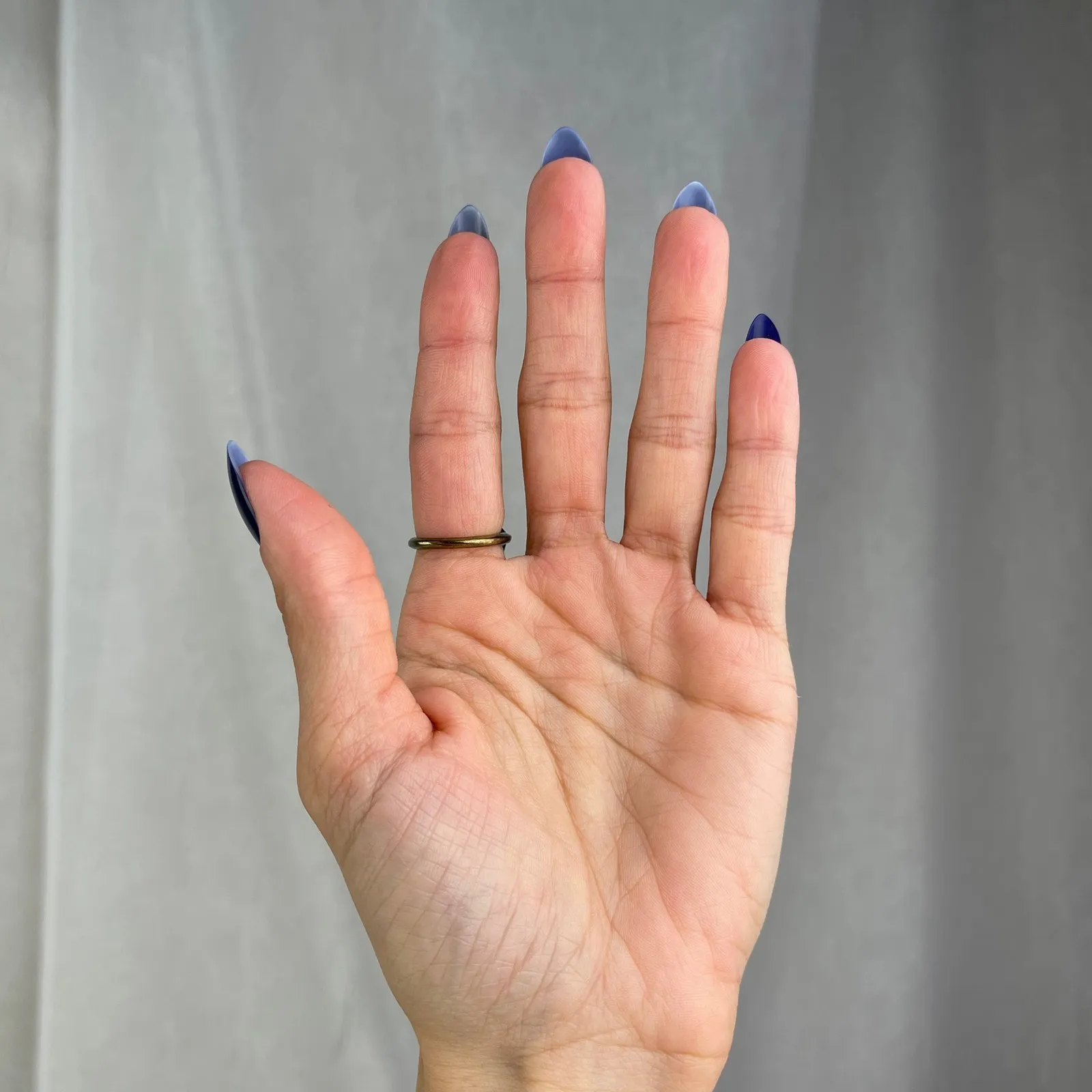 Dark Gold Tone Black Arrow Shaped Cuff Ring Bohemian Jewelry Size 5.5 NWOT - Image 8