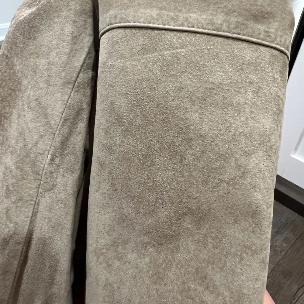 Kate hill medium leather Elegant Tan Women's Jacket - Image 11