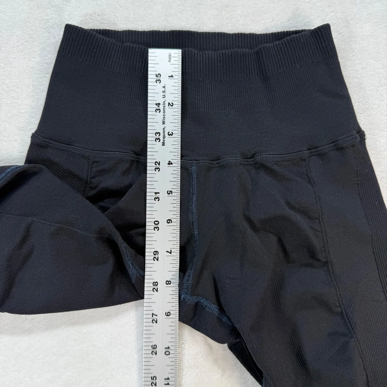 FP Movement‎ High Waisted Leggings Seamless Athletic Workout Pants XS Black - Image 4