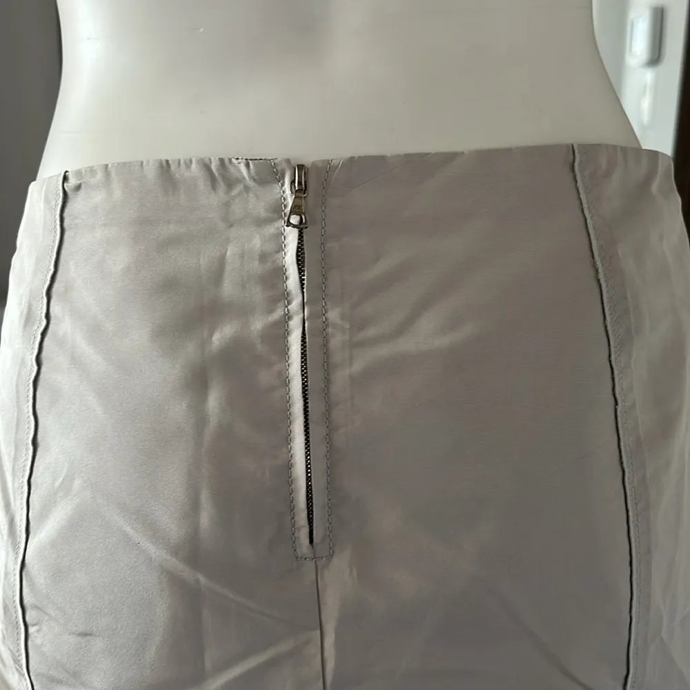 NEW Marc Jacobs Grey Pleated Detail Midi Skirt, Size 6 EXCELLENT! - Image 8