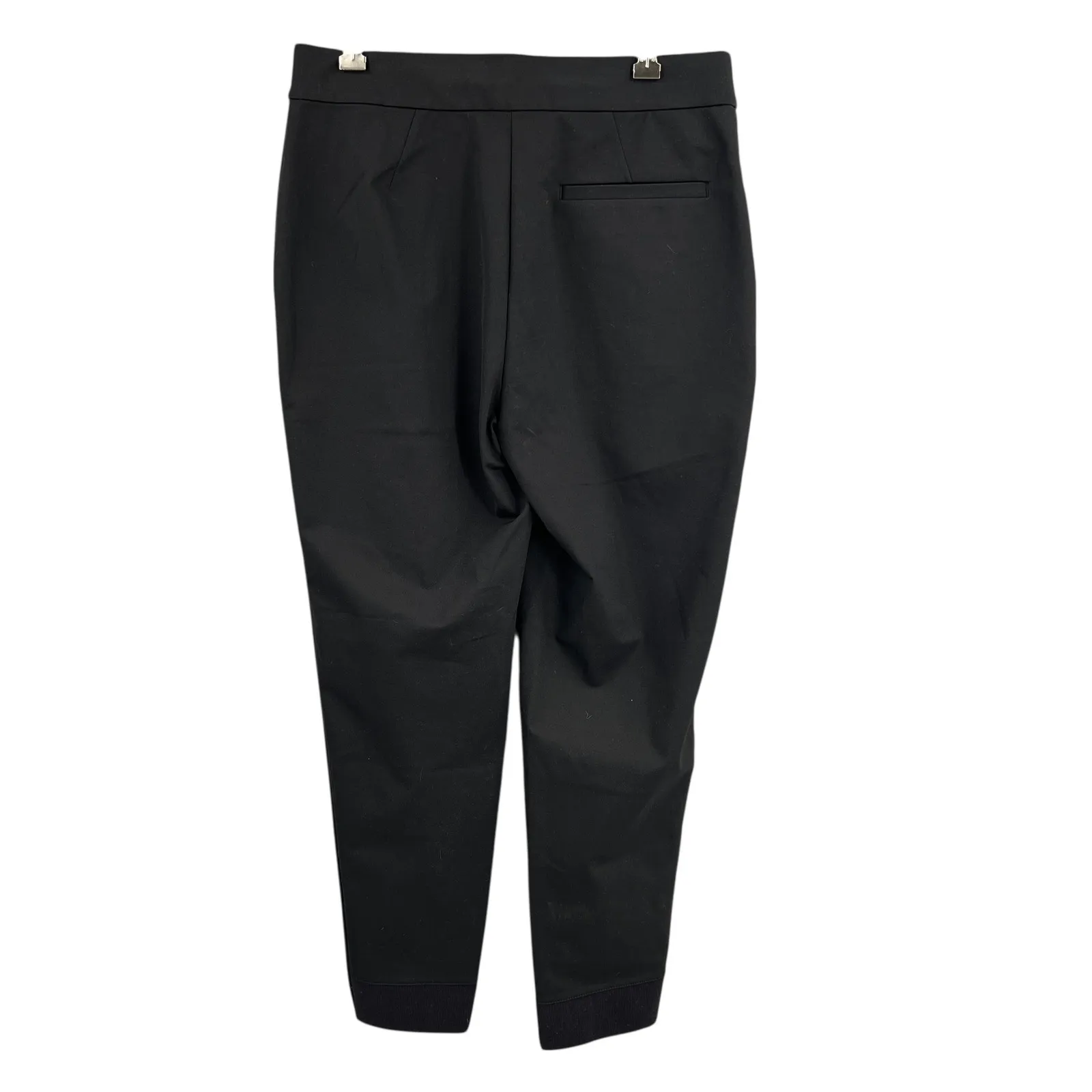 Ministry of Supply Kinetic Pull On Pant Sz 6 Drawstring Stretch Black Workwear - Image 3