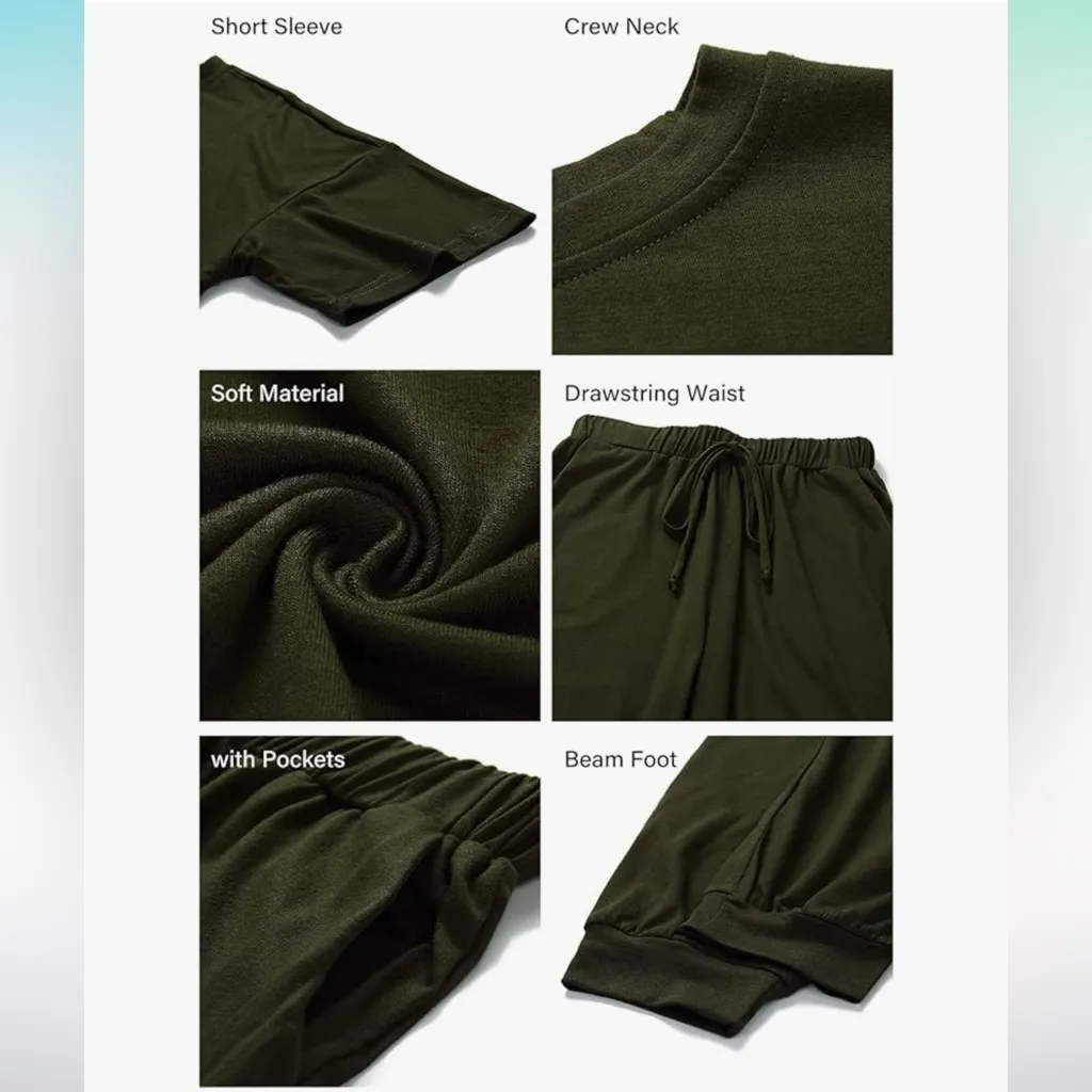 Women's navy blue 2 piece set - Image 4