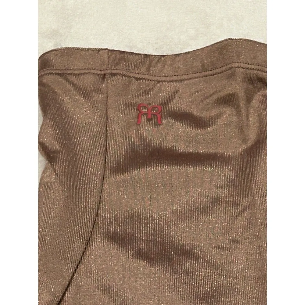 RUBY RIBBON Size Small HIGH WAIST THIGH SLIMMER Shorts Style 4019 (Sand ) - Image 4