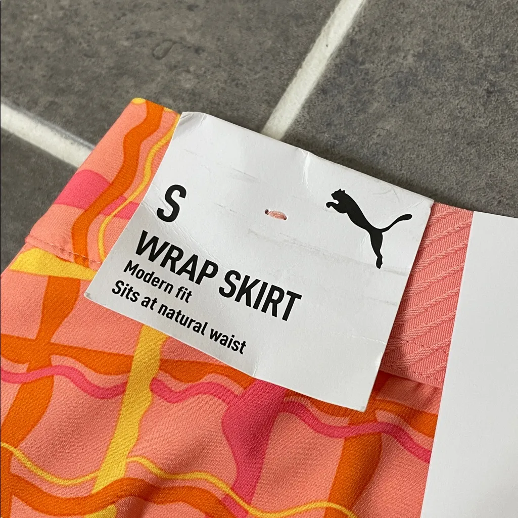 PUMA X Dani Dazey 14" Golf Wrap Skort size Small - Image 9