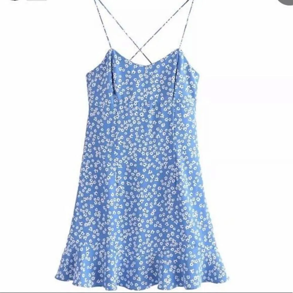 💖Zara Floral Printed Mini Dress✨ - Image 7