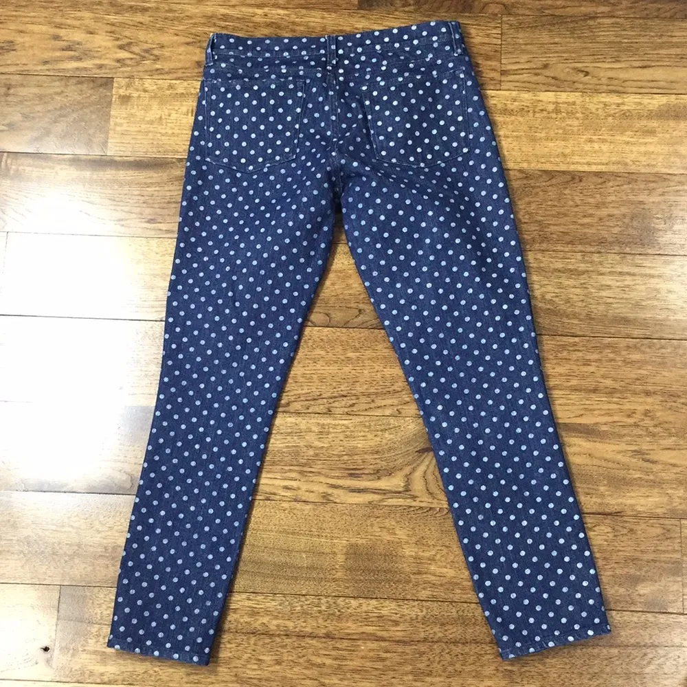 J. Crew Toothpick Ankle Jean in Polka Dot - Image 6