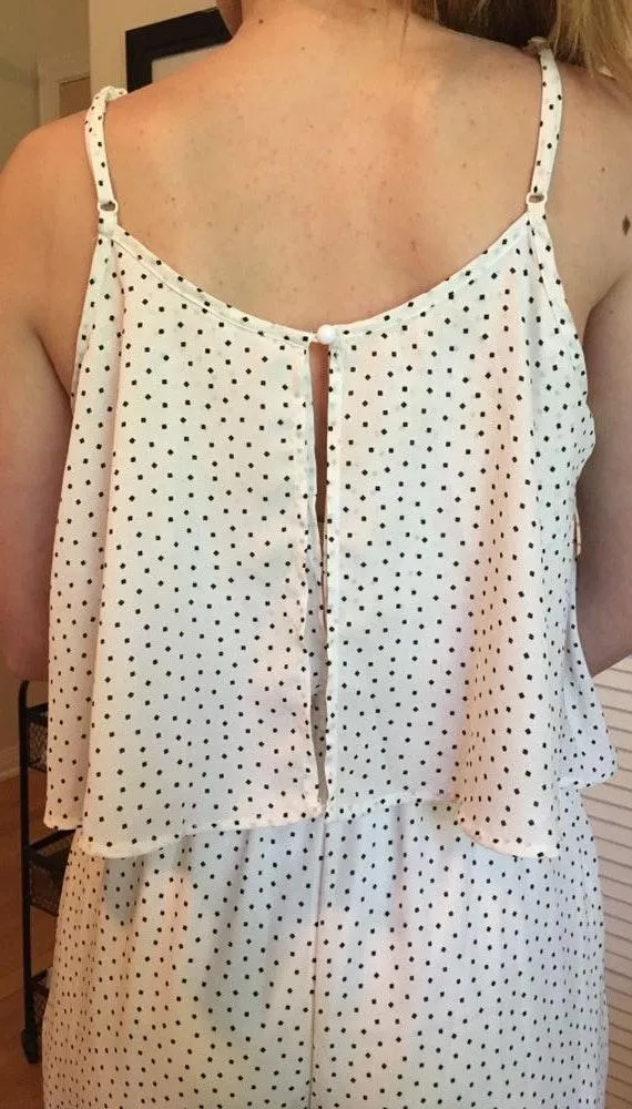 Dottie Couture Boutique white pattern jumpsuit - Image 3