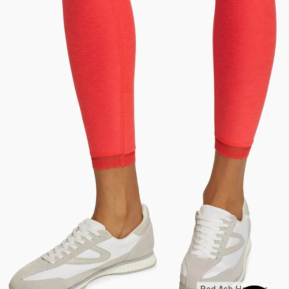 Beyond Yoga Allure Lace Trim Spacedye High Waisted Leggings Tights NEW - Image 4