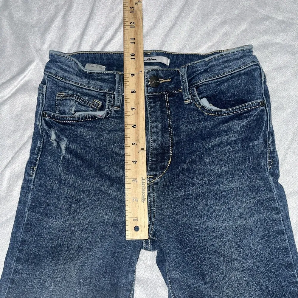 Sz 26 Sam Edelman Women's Stiletto High Rise Crop Boot Jeans - Image 12