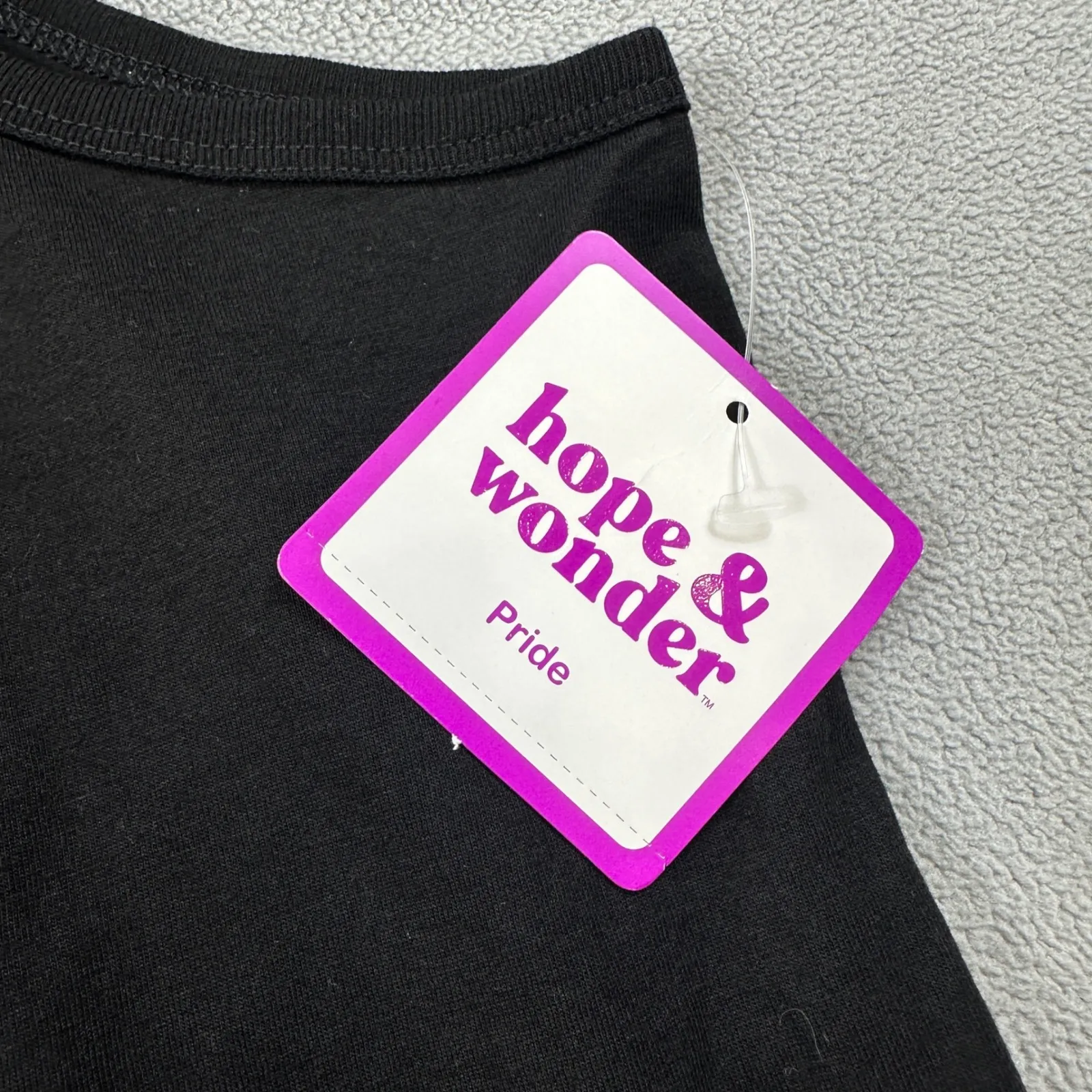 LGBT Love Tank Top Black Mens 4XL Hope & Wonder Pride Love Rainbow Equality 365 Size 4X - Image 6