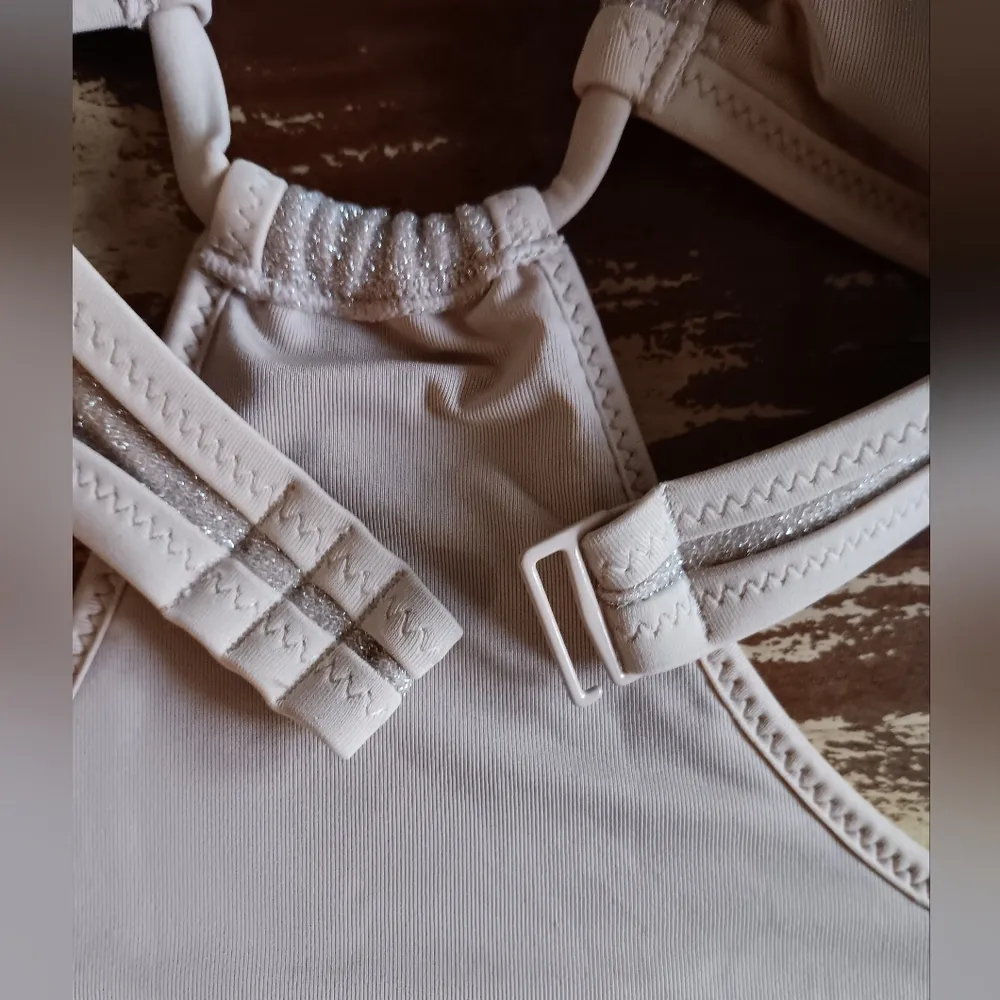 AERIE-Shine Cut Out Halter One Piece Swimsuit-Sz.Large-NWOT! NEVER WORN! - Image 7