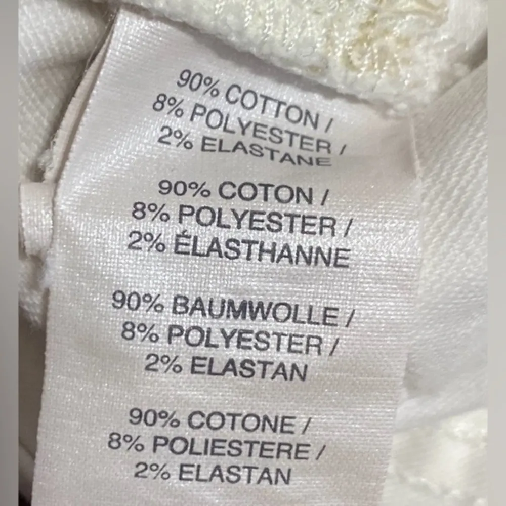 J.crew toothpick jean in white wash Size 30. - Image 7