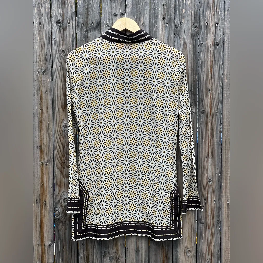 Tory Burch  Geometric Patterned Tunic Shirt - Image 10