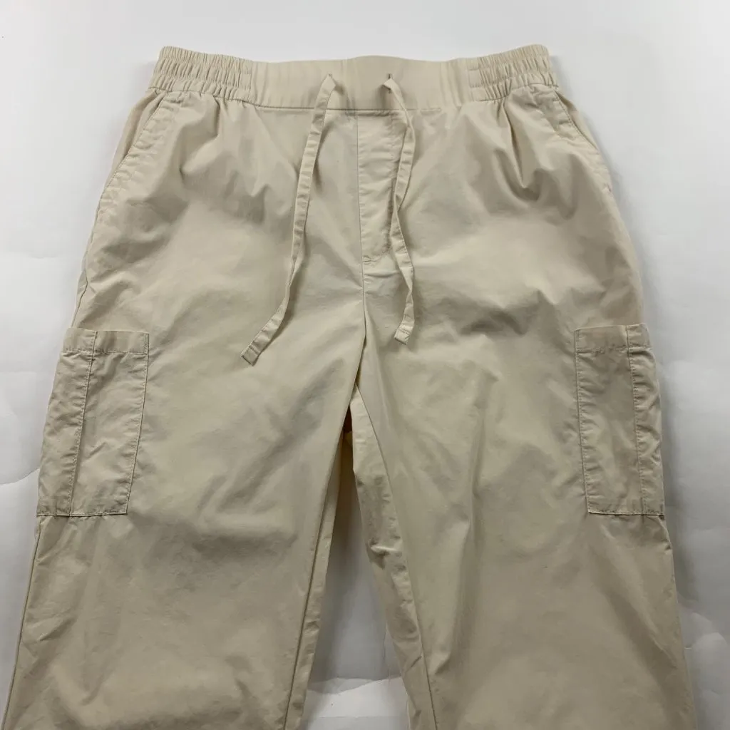 TALL Old Navy Wish Bone Poplin Pull On Cargo Jogger Pant MT - Image 2
