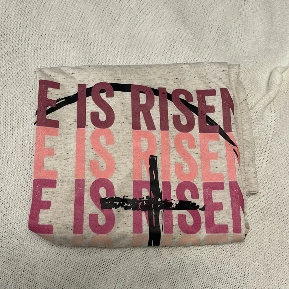 Bella Canvas He is Risen Tshirt - Image 4