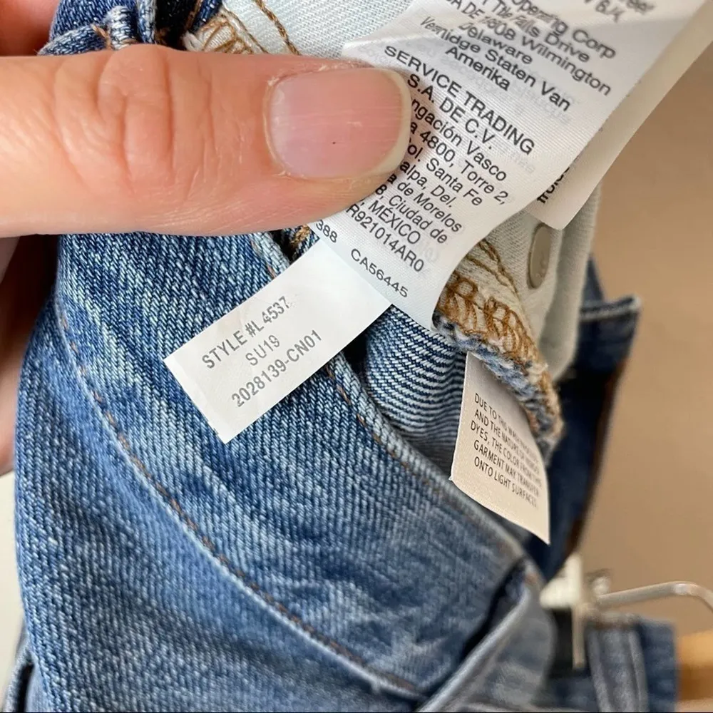 Madewell Rigid Denim A-Line‎ Mini Skirt in Hughes Wash Size 24 - Image 9