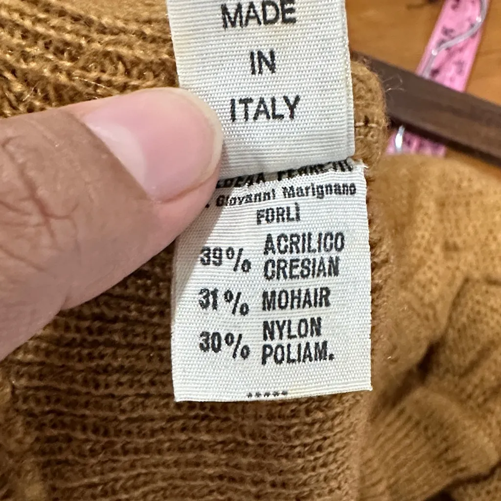 Alberta Ferretti Camel A - Image 5