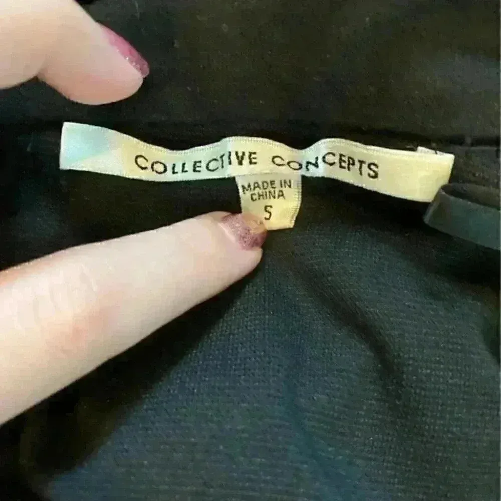 Collective concepts black dress in size small - Image 5