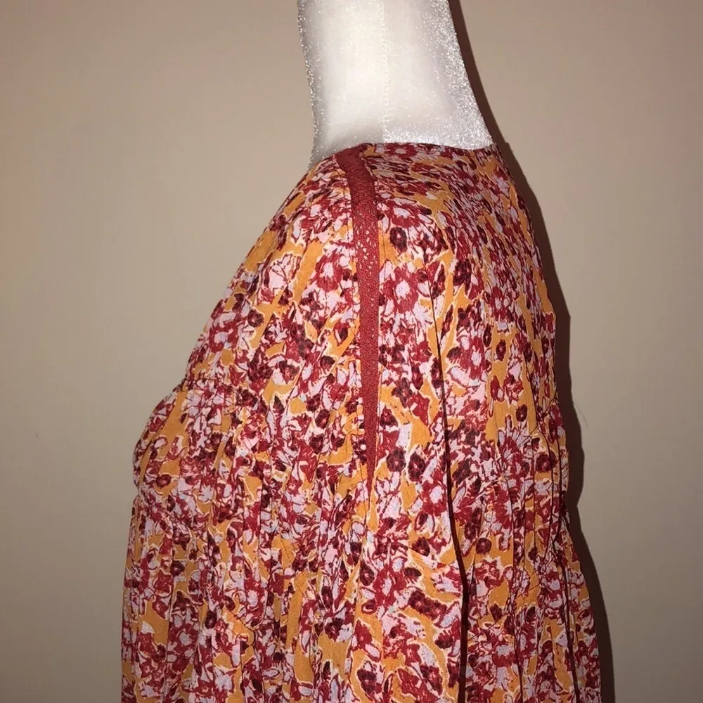 Free People Lorriane Tiered Kimono Blouse - Image 10